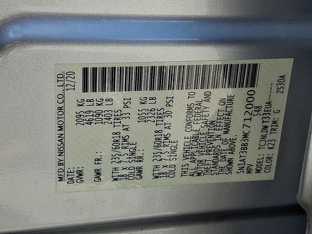 Used 2021 Silver Nissan SV image 27