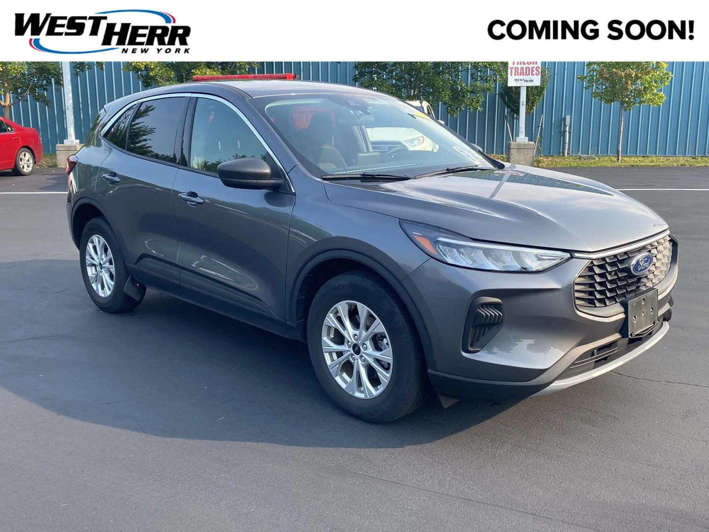 Used 2023 Carbonized Gray Ford Active image 1