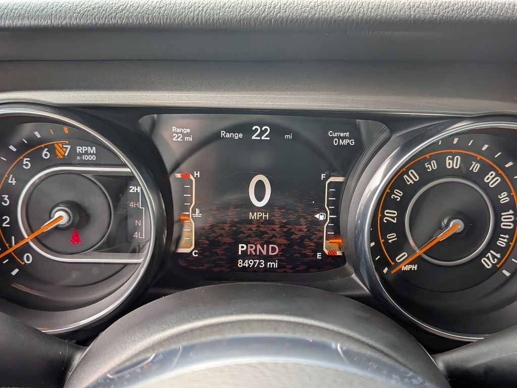 Used 2019 Blue Jeep Unlimited Sahara image 17