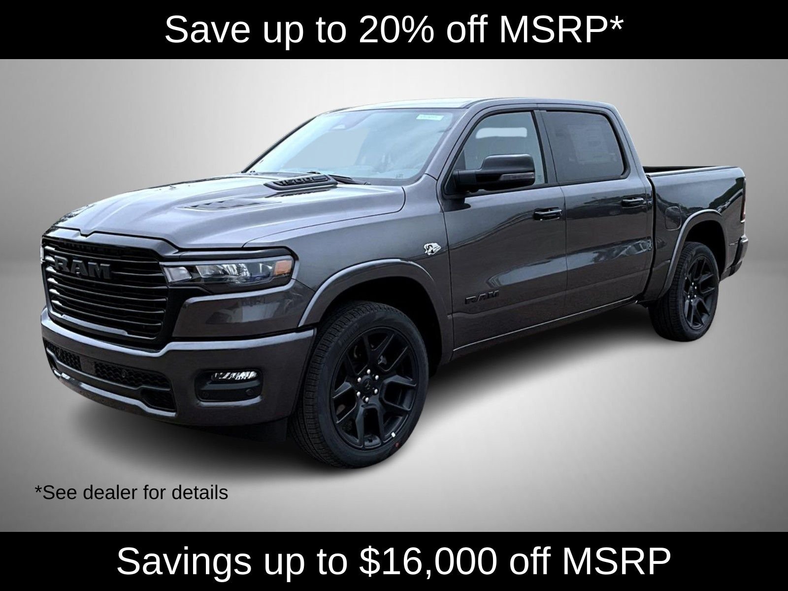 Save Over 20% Off MSRP*