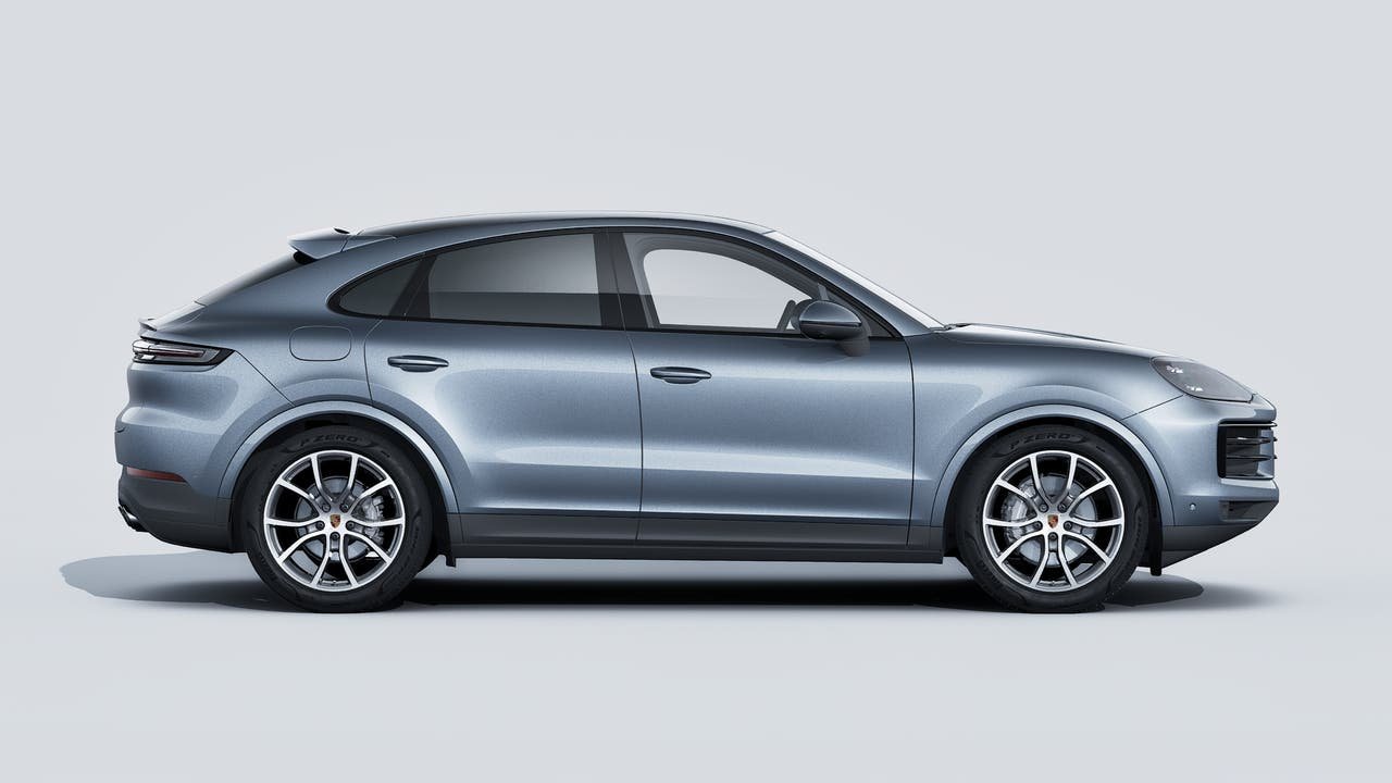 New 2027 Vanadium Grey Metallic Porsche Coupe image 6