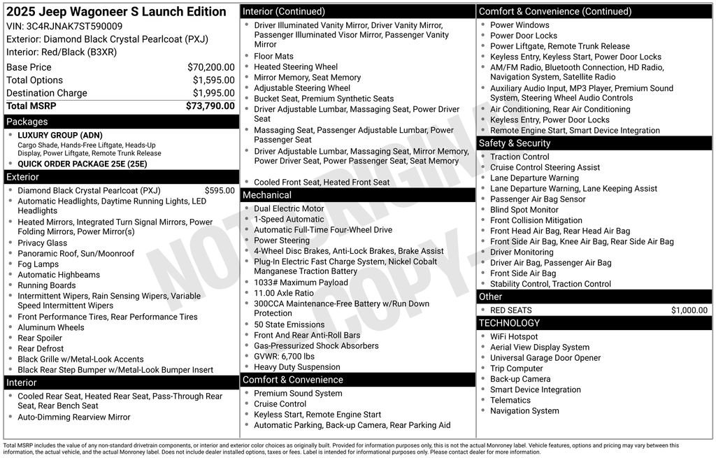 2025 Jeep Wagoneer S Launch Edition - Photo 6