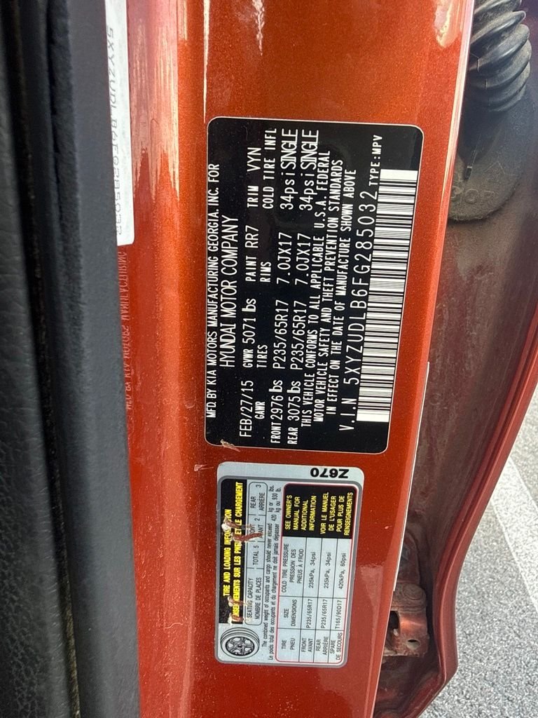 Used 2015 Canyon Copper Hyundai Base image 7