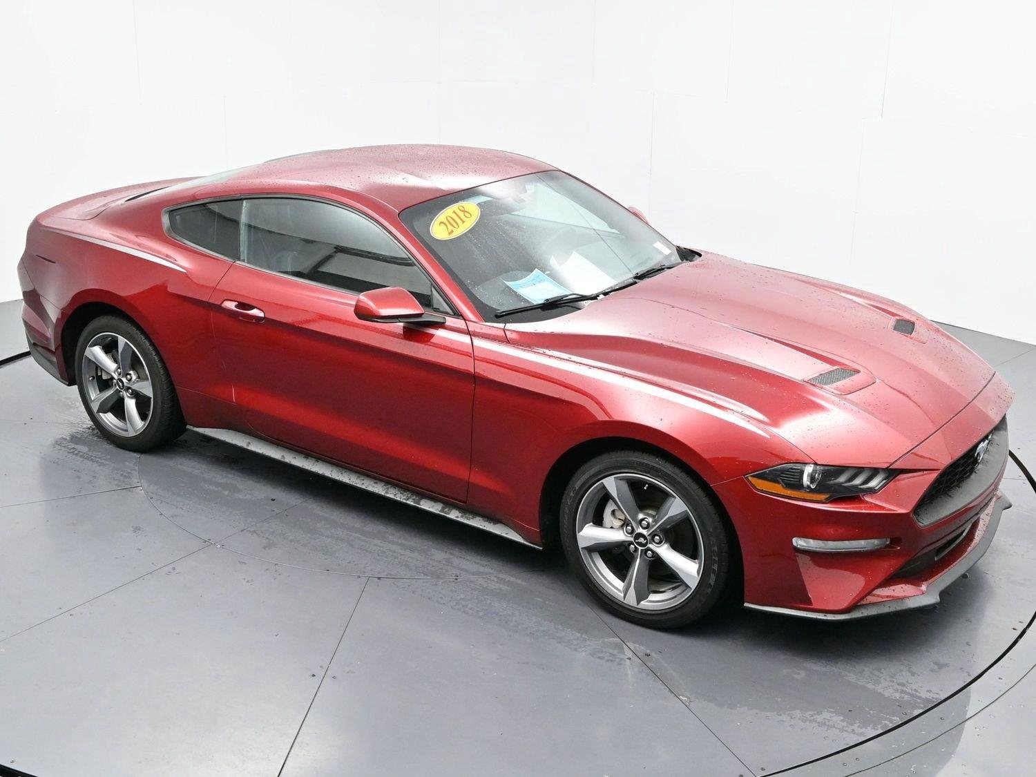 Used 2018 Ruby Red Metallic Tinted Clearcoat Ford EcoBoost image 29