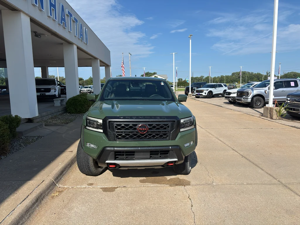 Used 2024 Tactical Green Metallic Nissan PRO-4X image 7