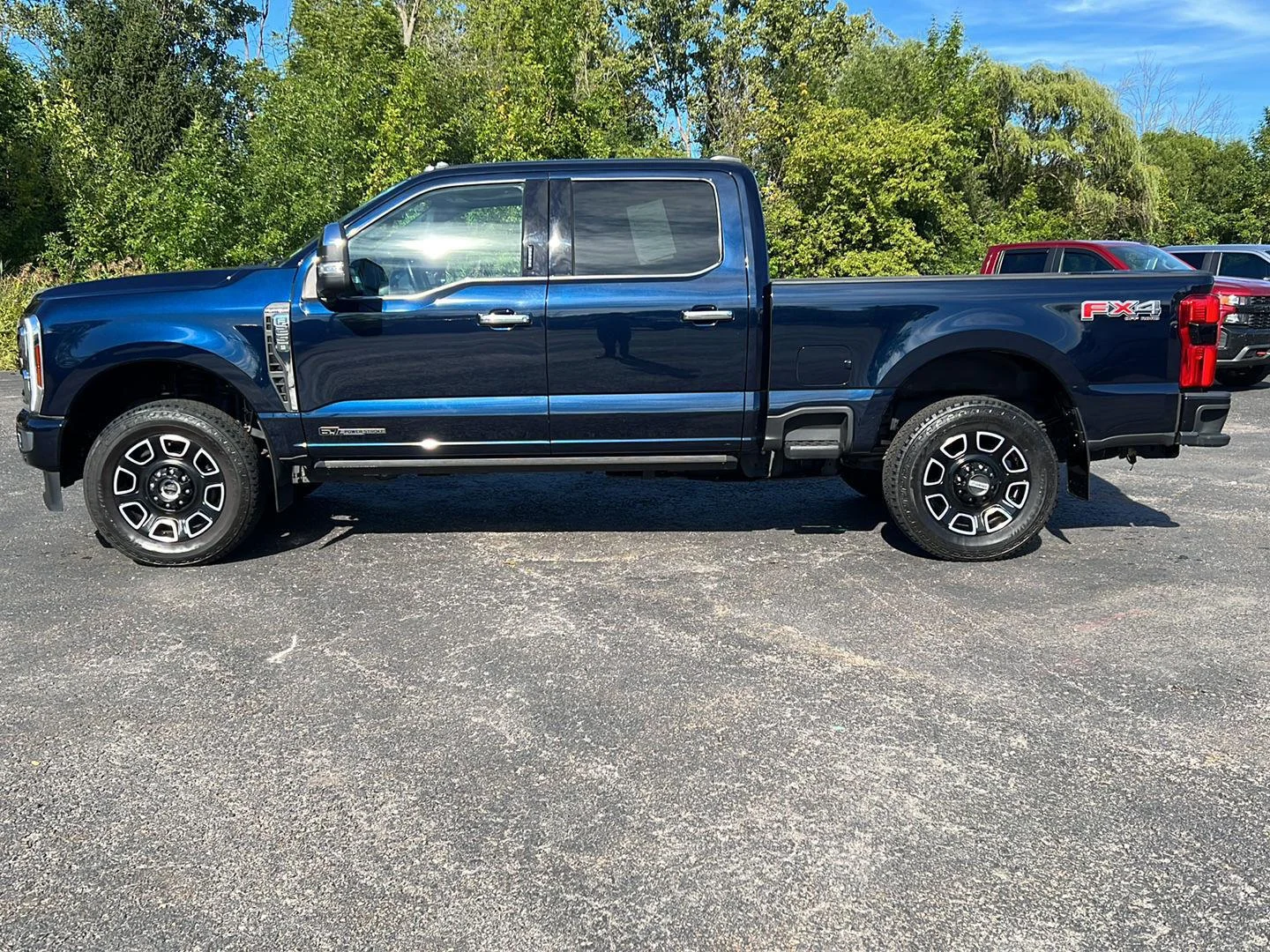Used 2024 Antimatter Blue Ford Platinum image 22