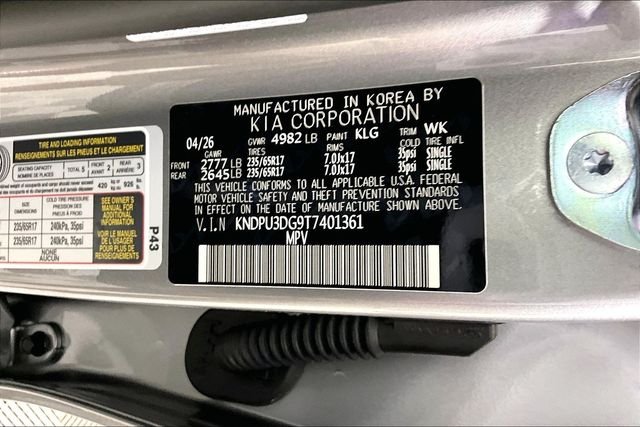 New 2026 Steel Gray Kia LX image 9