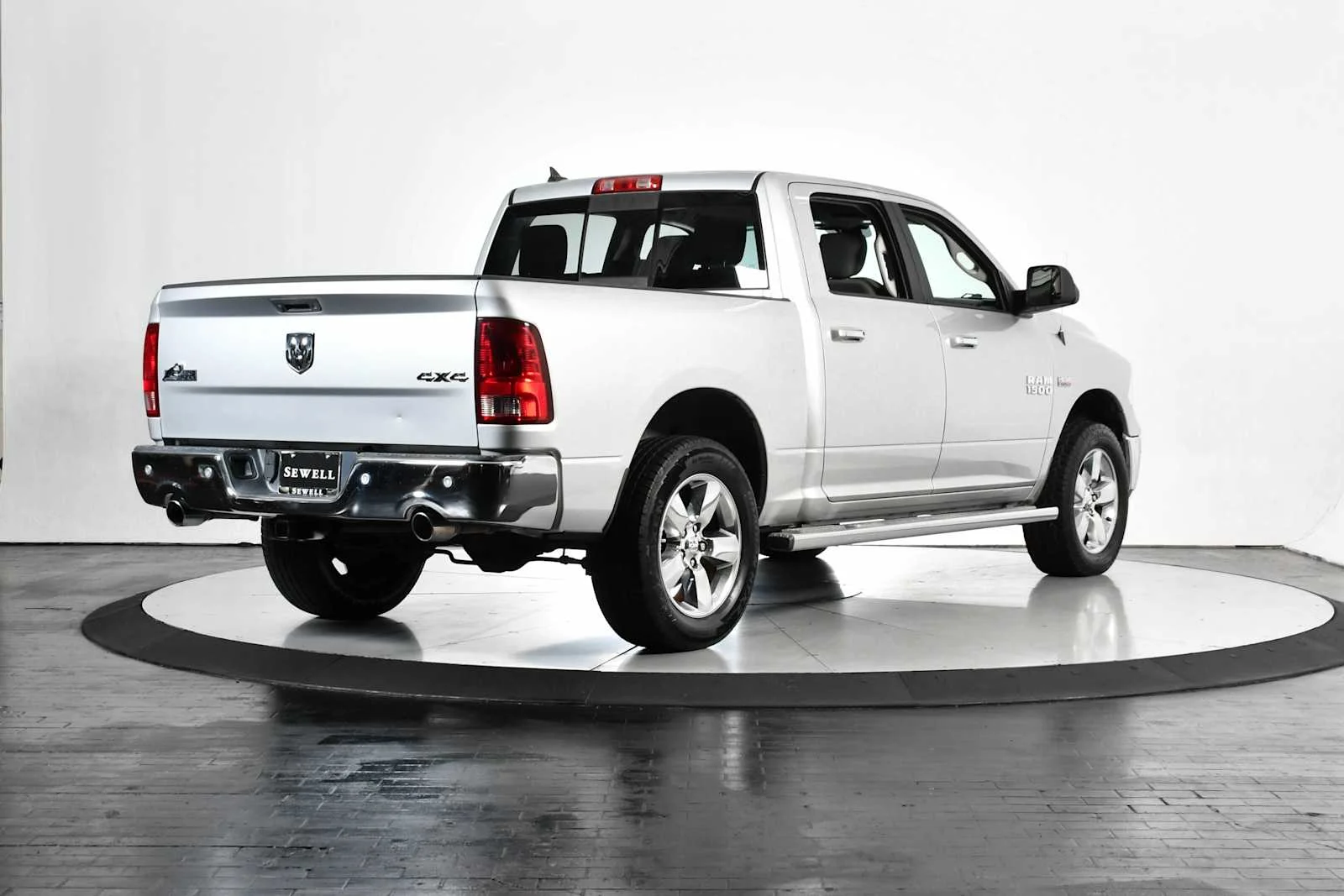 Used 2017 Bright Silver Metallic Clear Coat Ram Big Horn image 5