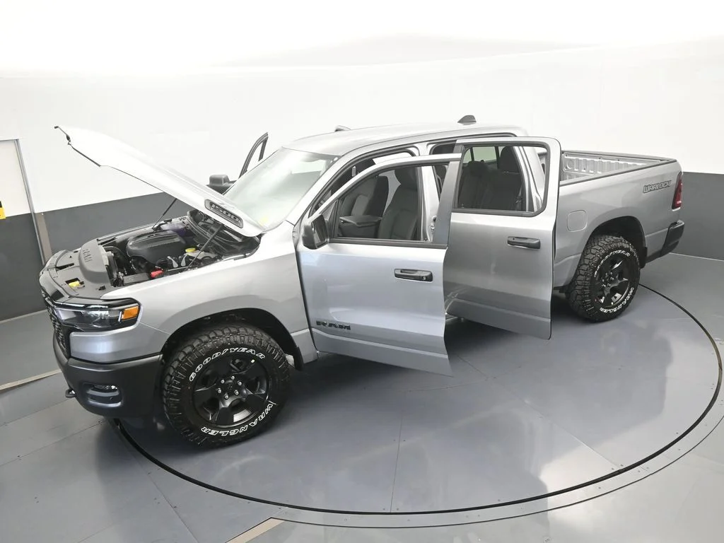 New 2026 Billet Silver Metallic Clear-Coat Exterior Paint RAM Warlock image 62