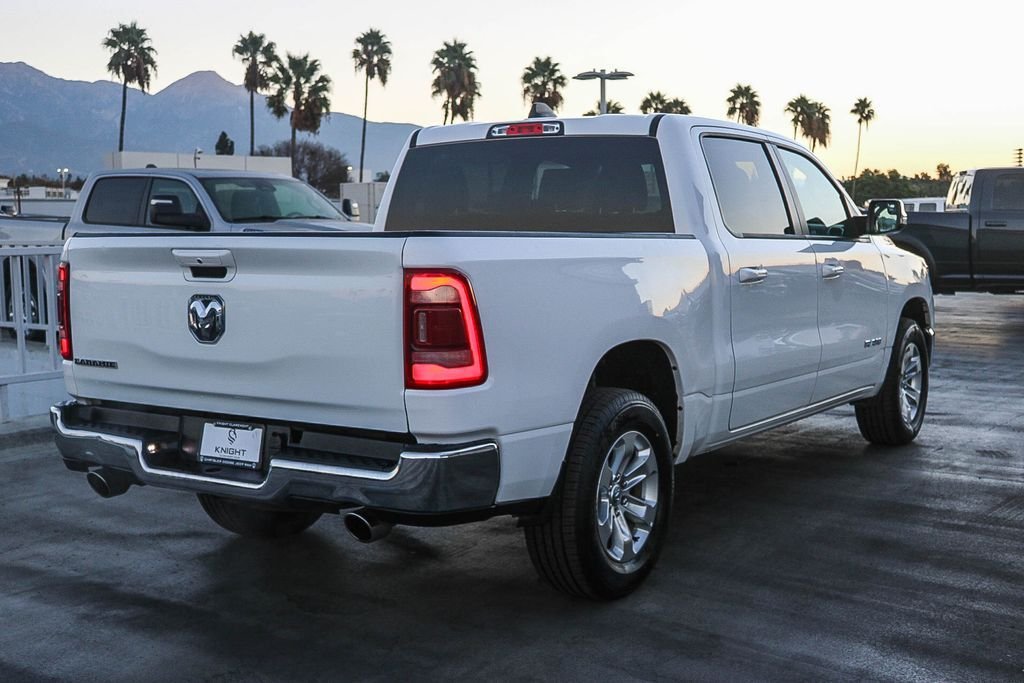 Used 2024 Bright White Clearcoat Ram Laramie image 9