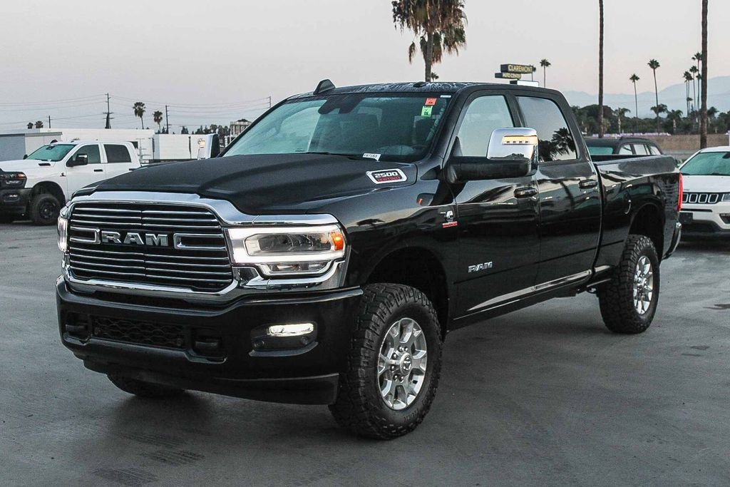 Used 2024 Diamond Black Ram Laramie image 4