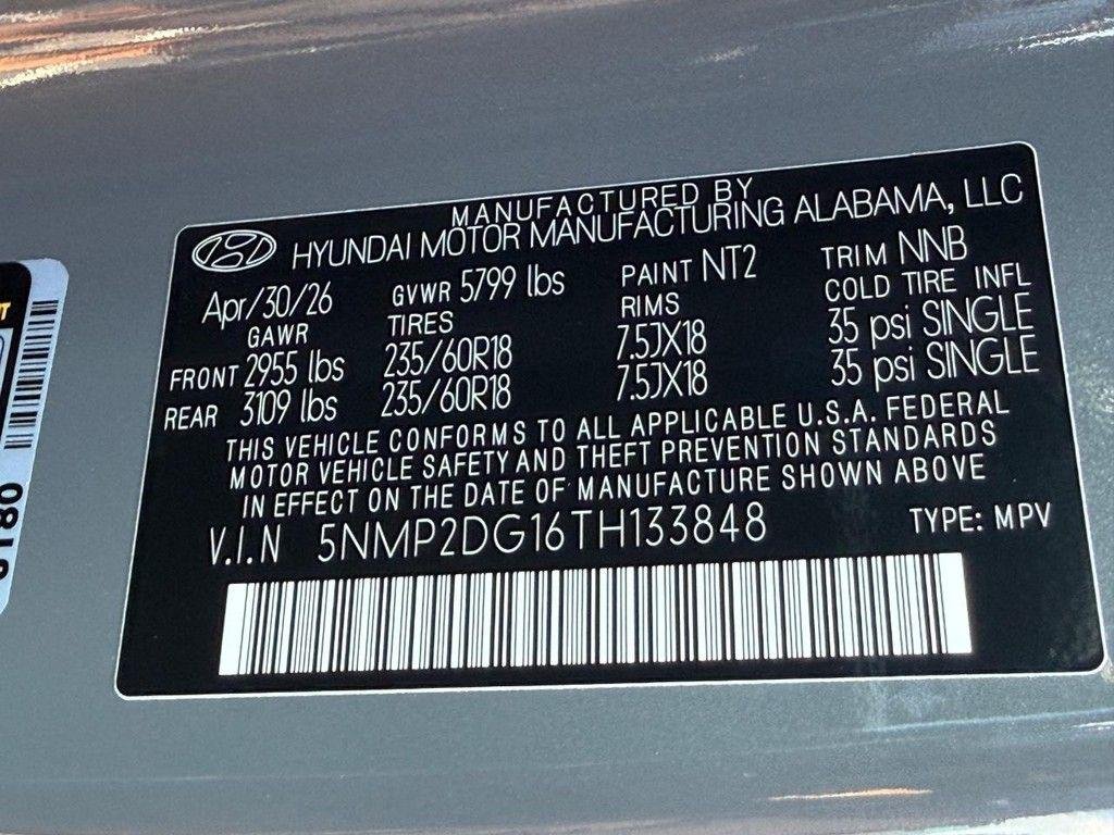 New 2026 Gray Hyundai SEL image 19