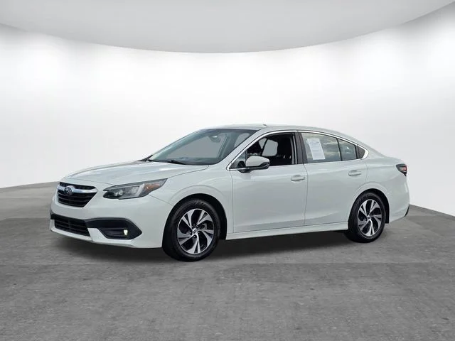 Certified Used 2022 Crystal White Pearl Subaru Premium image 7