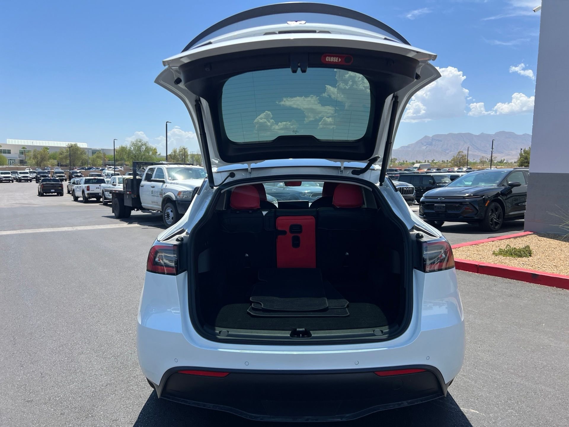 Used 2022 White Tesla Performance image 14