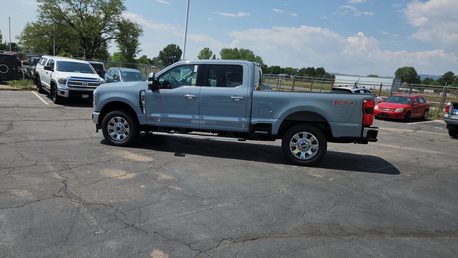 New 2026 Glacier Gray Metallic Tri-Coat Ford LARIAT image 5