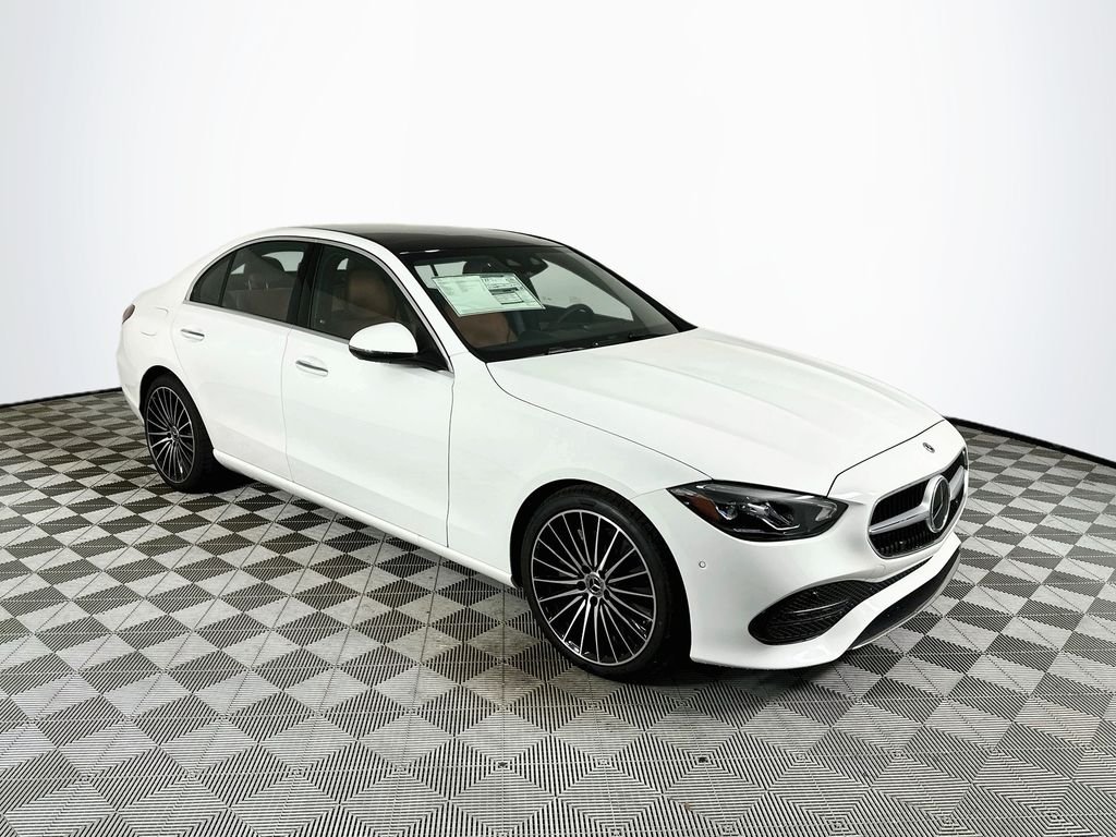 New 2026 Polar White Mercedes-Benz C 300 image 1