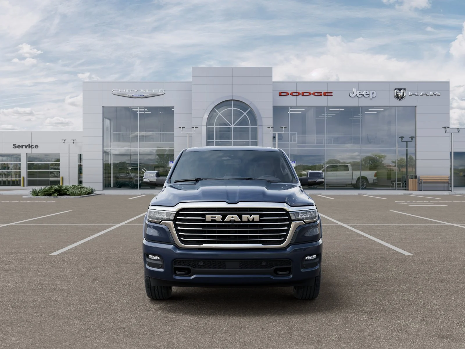 New 2026 Forged Blue Metallic Exterior Paint RAM LARAMIE image 59
