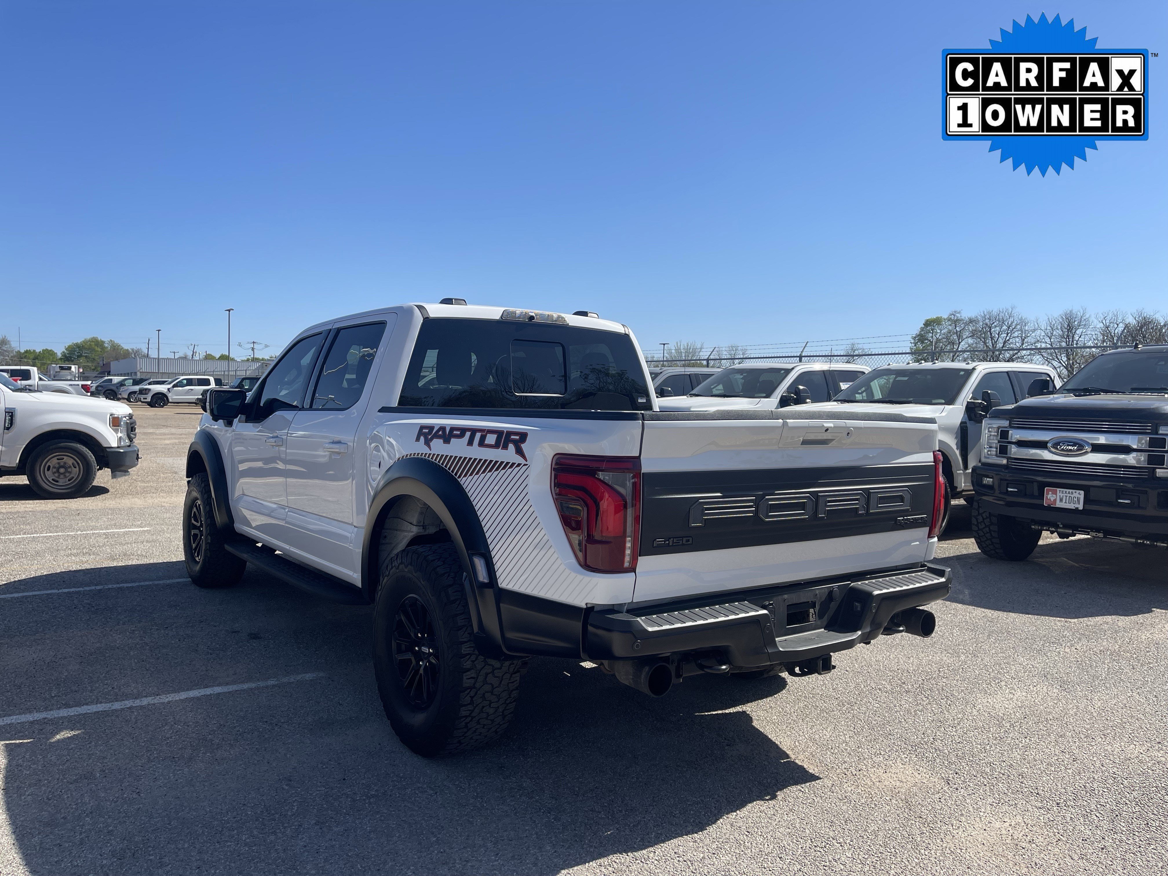 Used 2025 Oxford White Ford Raptor image 4