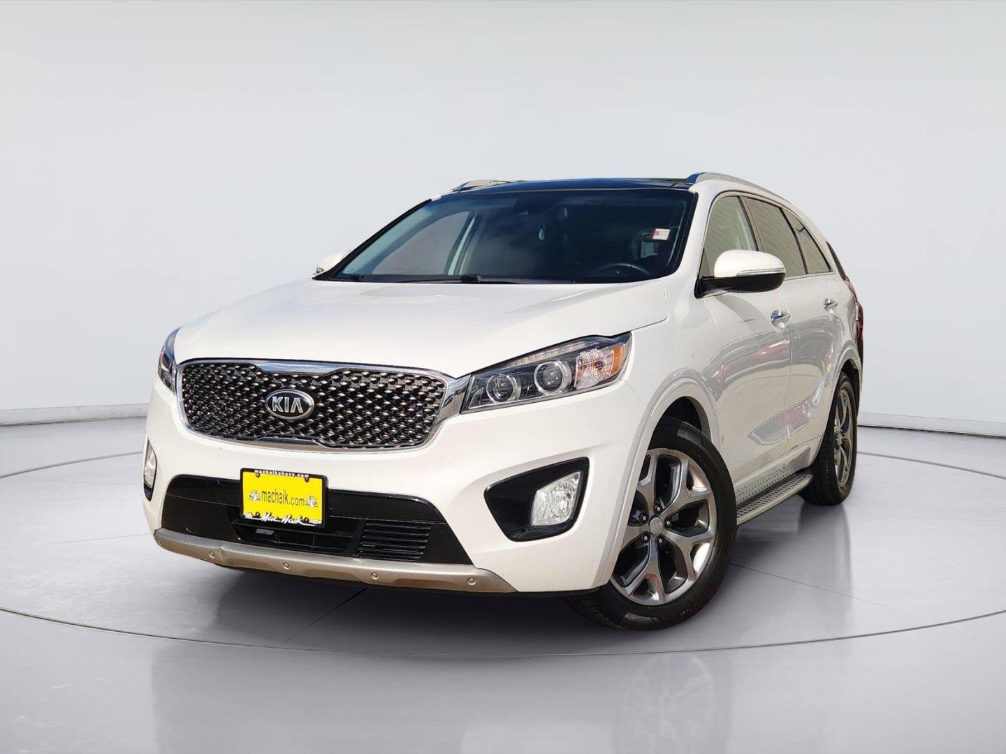 2017 Kia Sorento 3.3L SX White at Beck & Masten Kia