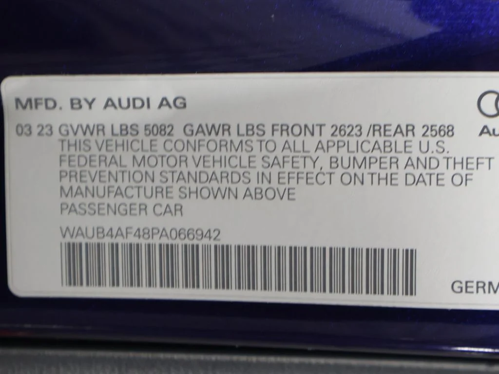 Used 2023 Blue Metallic Audi 3.0T Premium Plus image 58