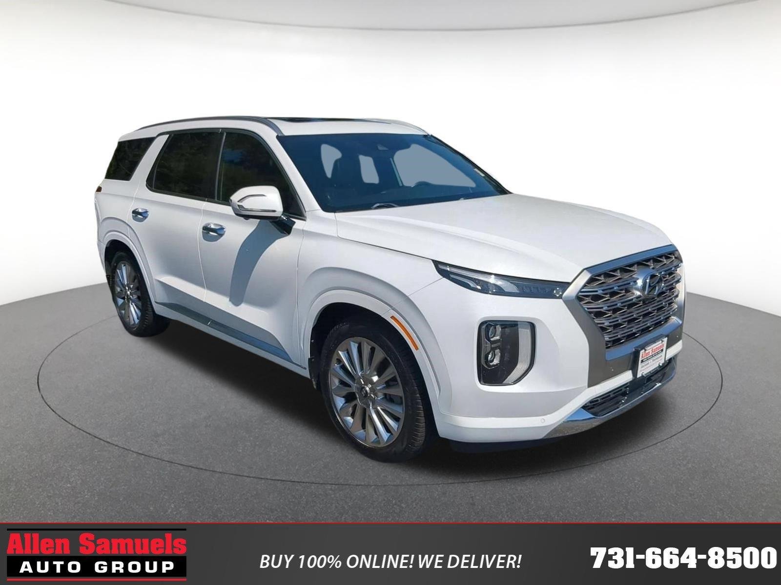 Used 2020 Hyper White Hyundai Limited image 1