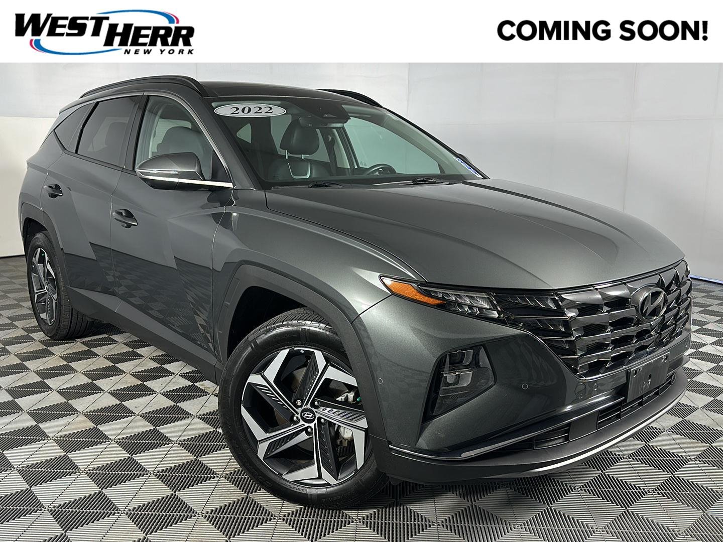 Used 2022 Amazon Gray Hyundai Limited image 1