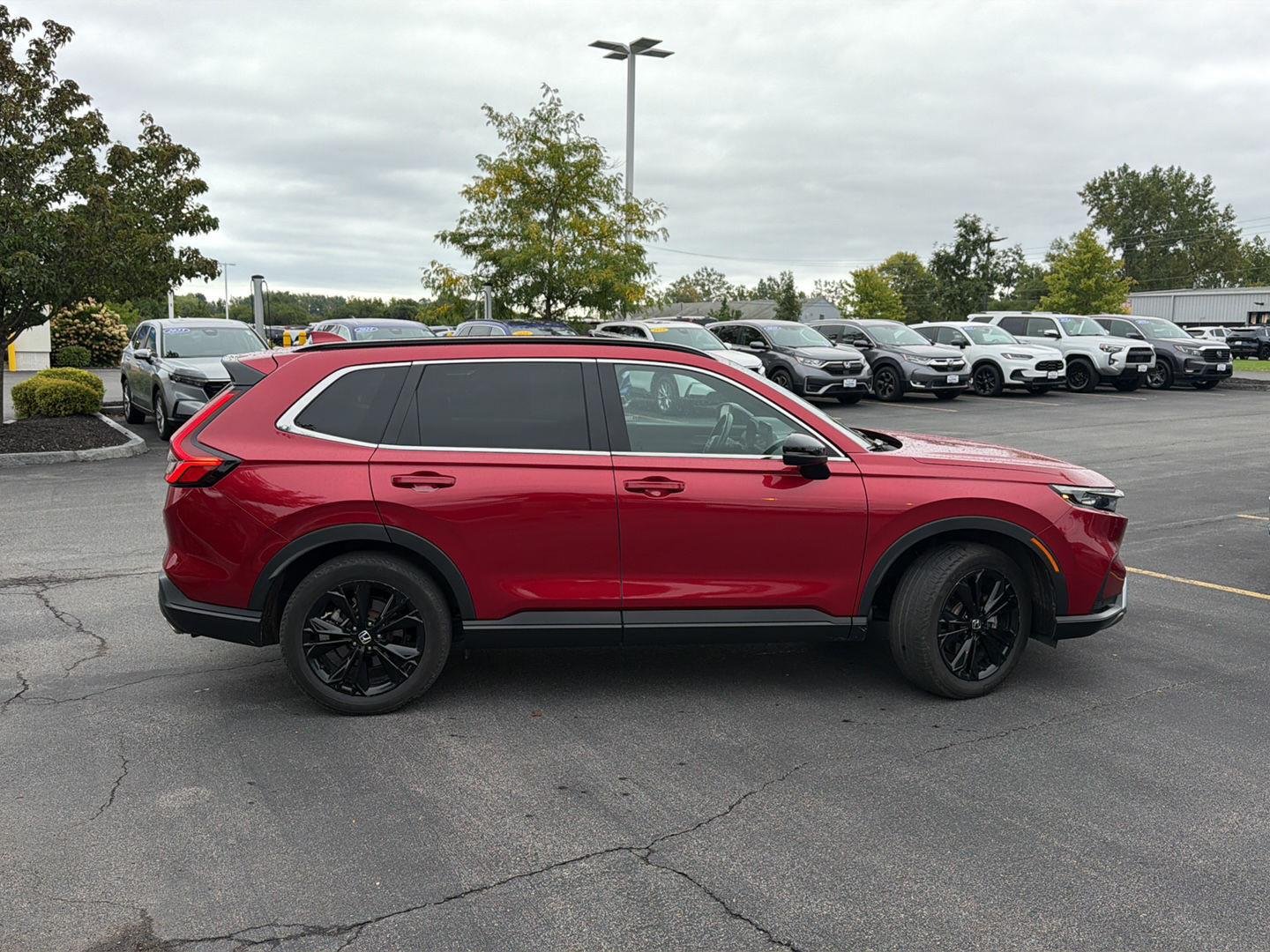 Used 2024 Radiant Red Metallic Honda Sport Touring image 8