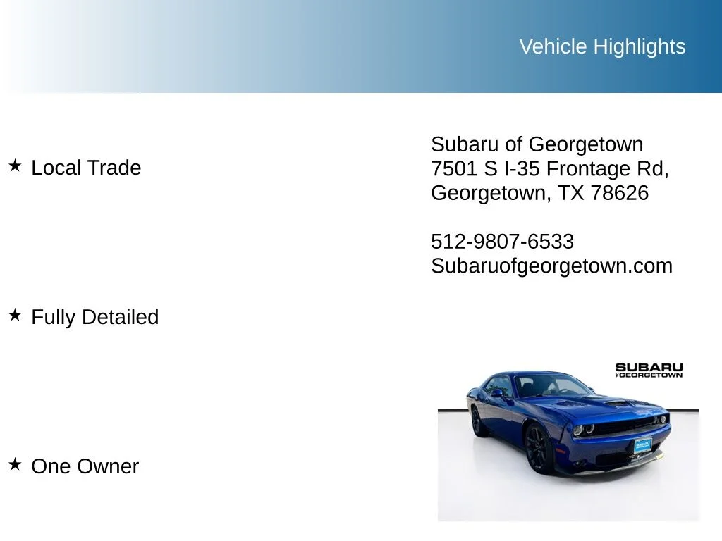 Used 2021 Blue Dodge GT image 9