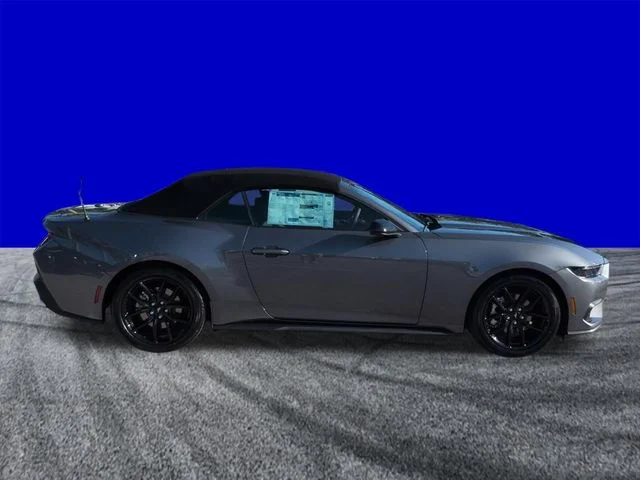 New 2026 Carbonized Gray Metallic Ford EcoBoost® Convertible image 3