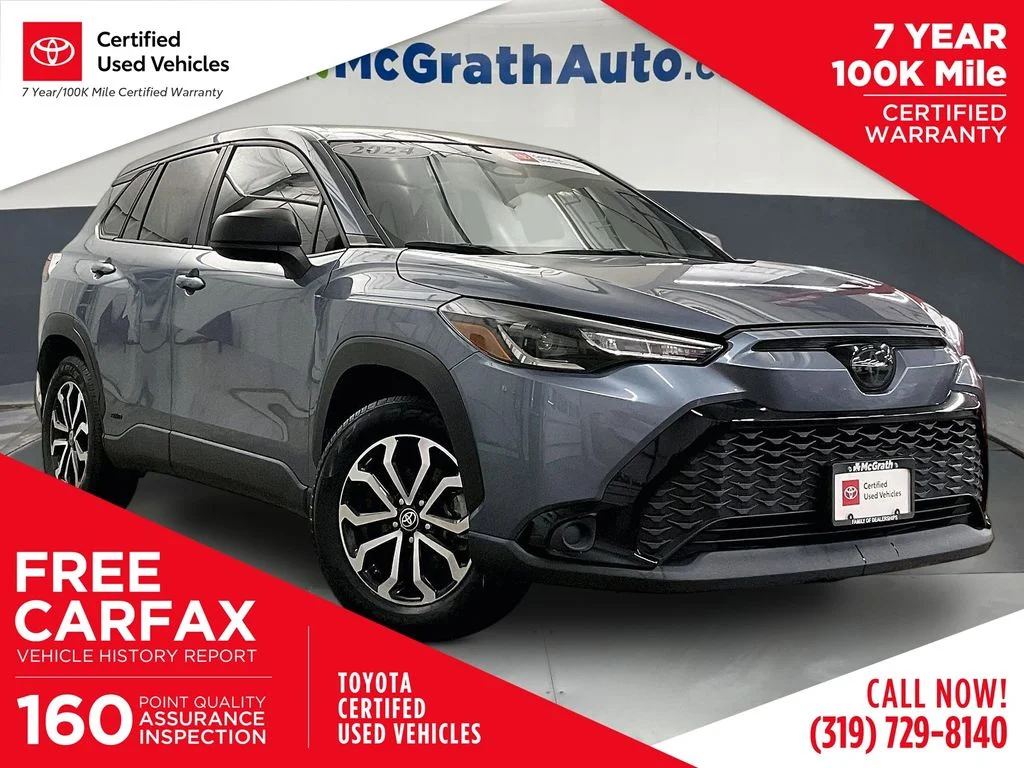 Certified Used 2024 Gray Toyota Hybrid S image 1