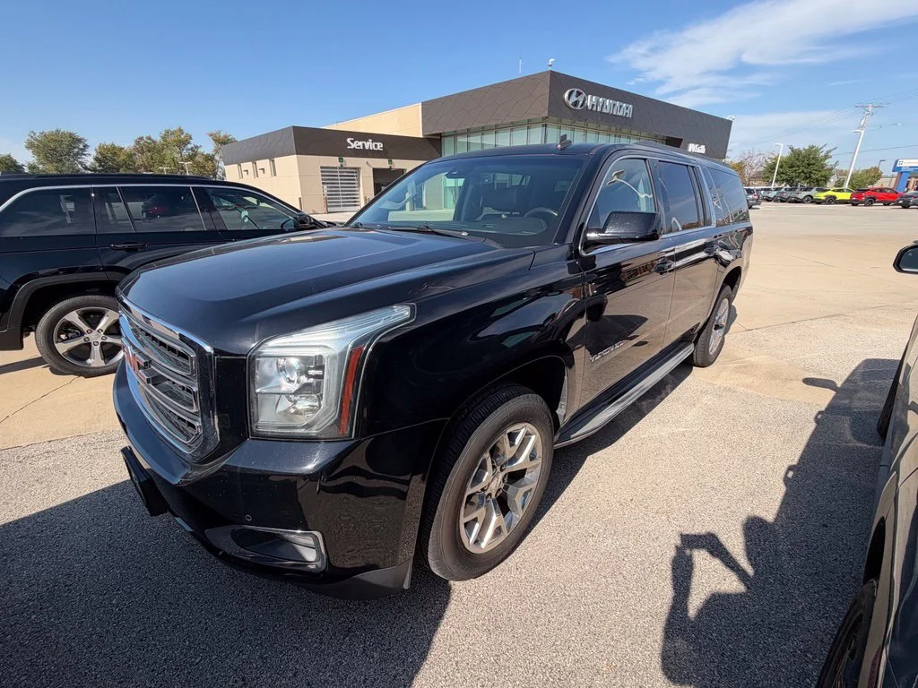 Used 2015 Black GMC SLT 1500 image 5