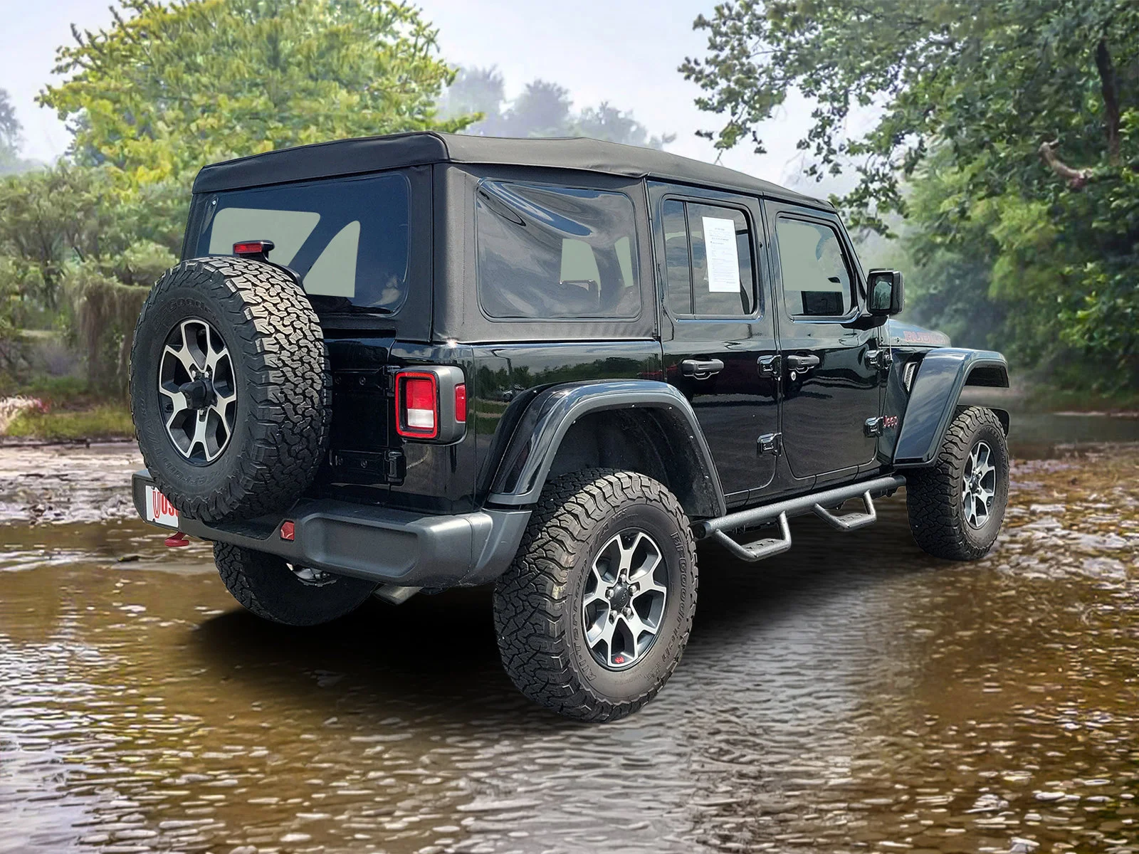 Used 2021 Black Clear Coat Jeep Rubicon image 4