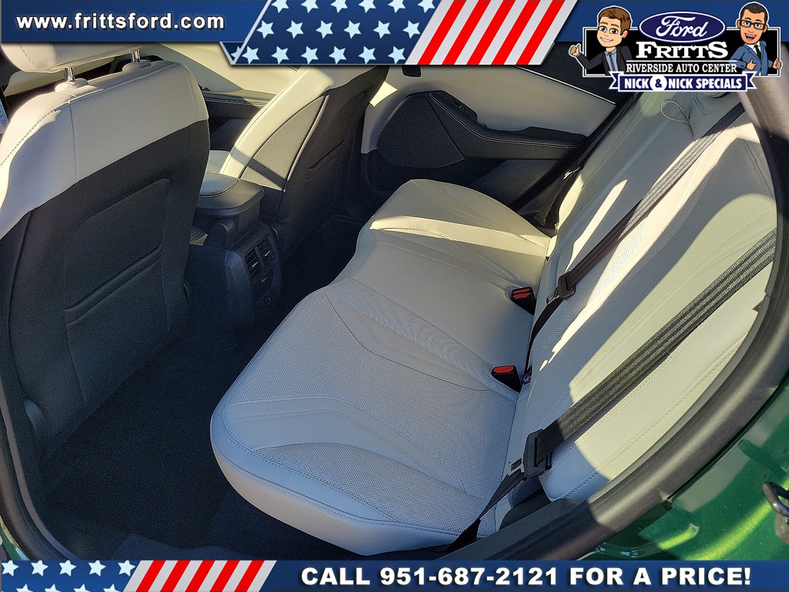 Certified Used 2024 Green Metallic Ford Premium image 14