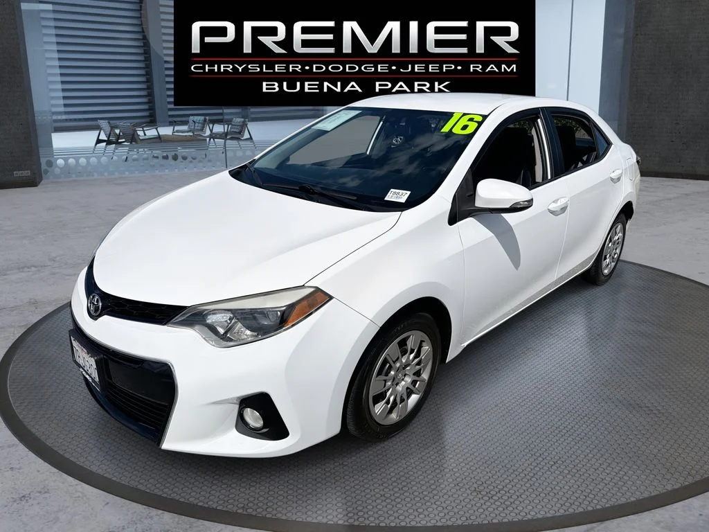 2016 Toyota Corolla S