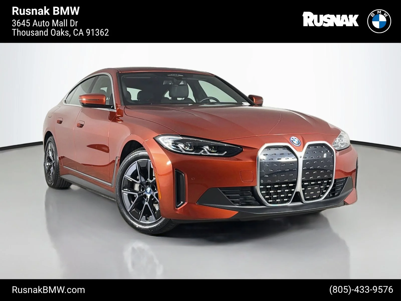 Certified Used 2024 Sunset Orange Metallic BMW eDrive35 image 1