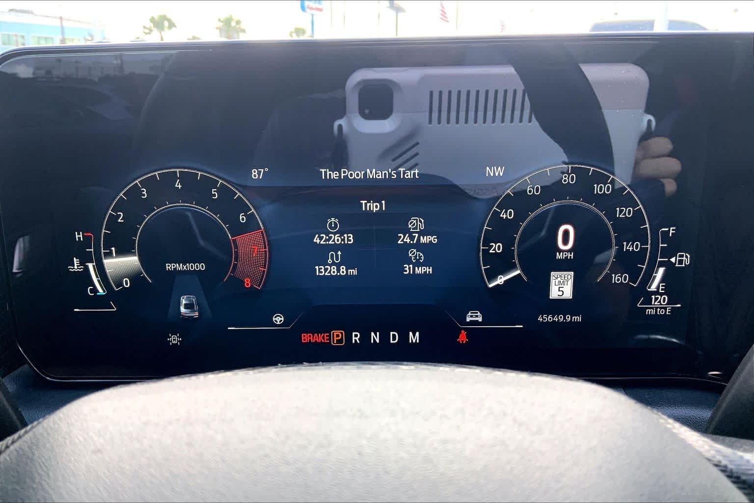 Used 2024 Shadow Black Ford EcoBoost Premium image 25