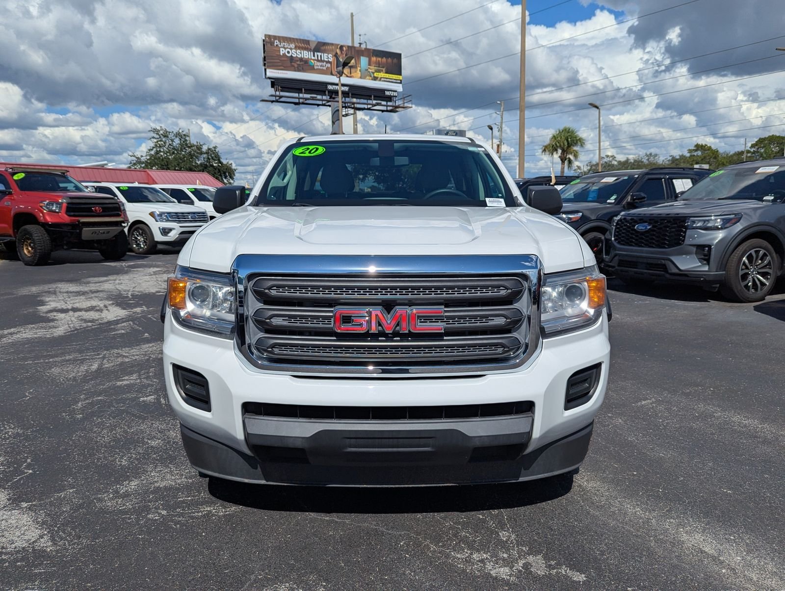 Used 2020 Summit White GMC Base image 3