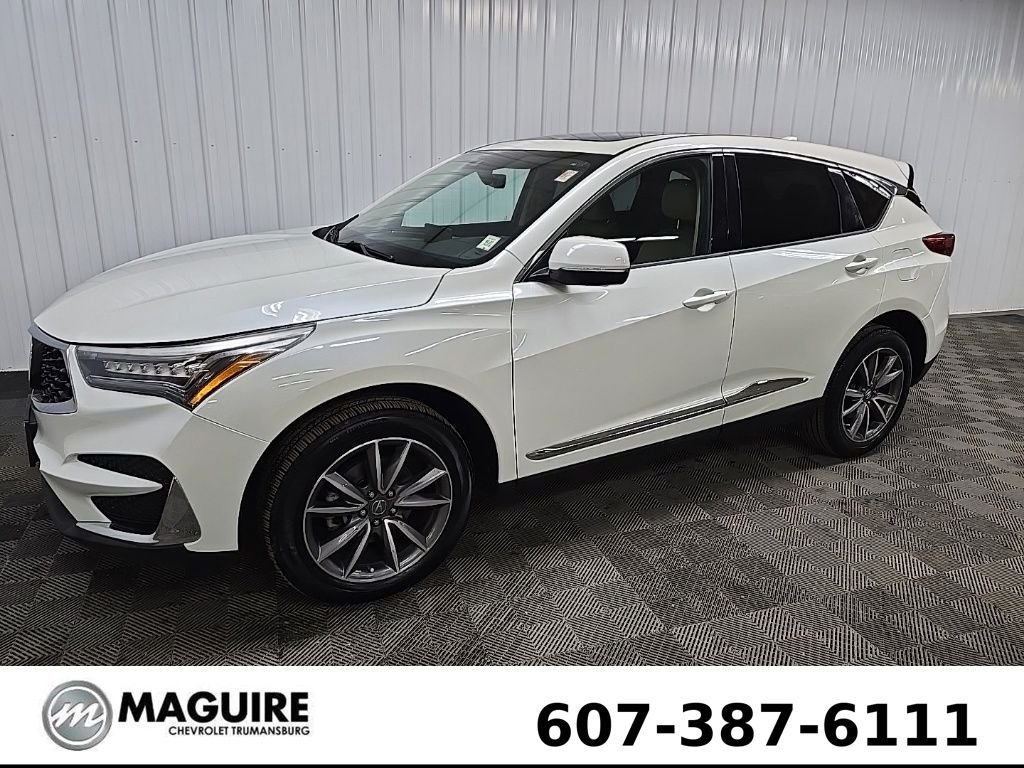 Used 2019 White Diamond Pearl Acura Technology Package image 6