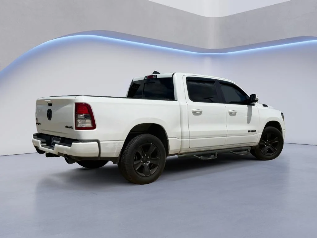 Used 2019 Ivory White Tri-Coat Pearlcoat Ram Longhorn image 6