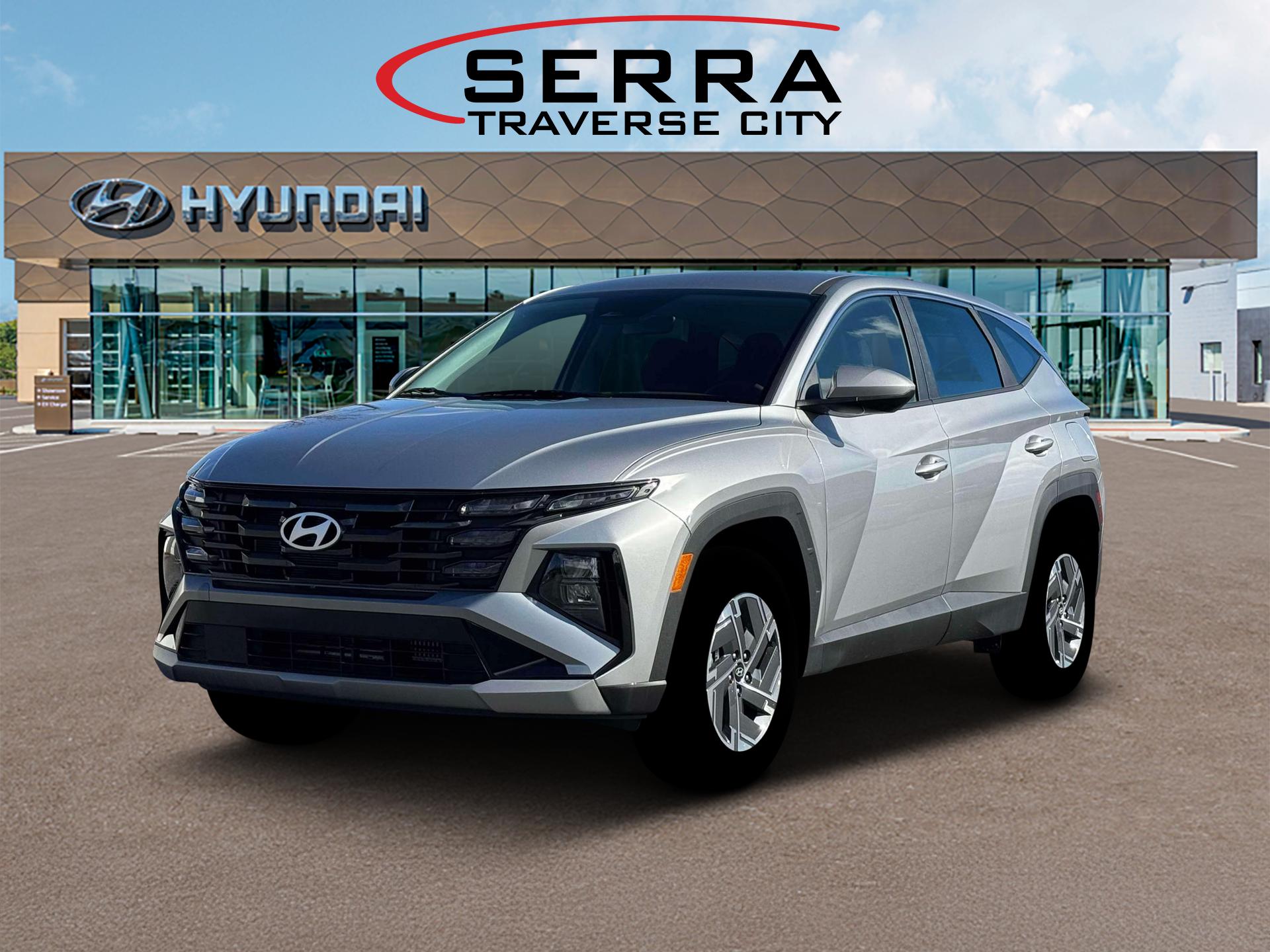 New 2026 Silver Hyundai Blue image 1