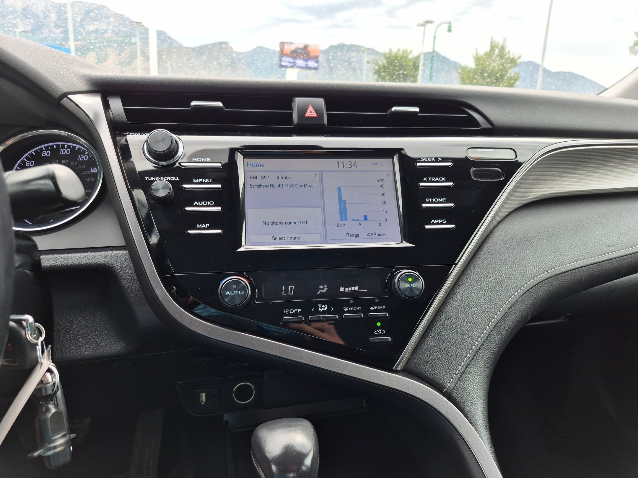 Used 2019 Galactic Aqua Mica Toyota SE image 22
