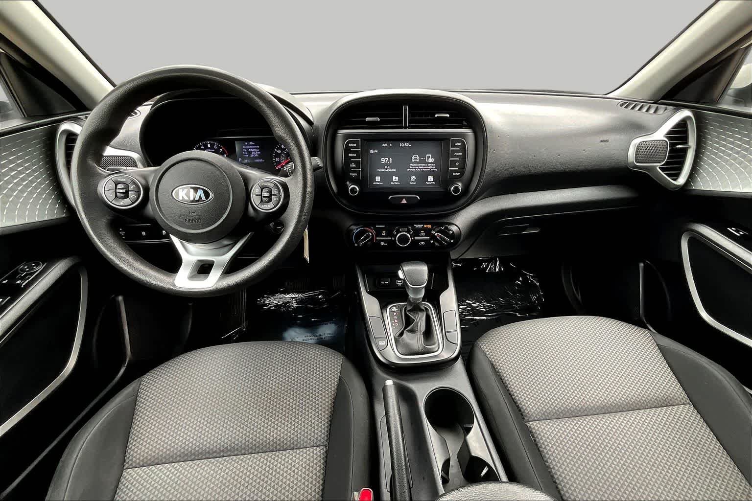 Used 2021 Snow White Pearl Kia LX image 14