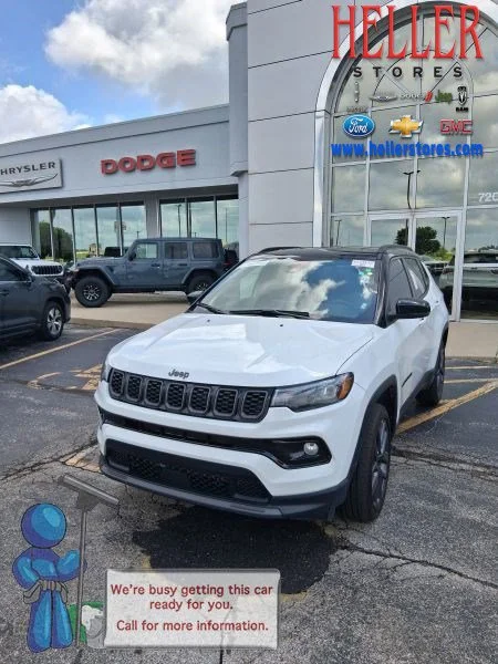 Used 2026 Bright White Clearcoat Jeep Limited image 1