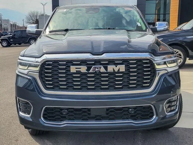 New 2026 Forged Blue Metallic Exterior Paint RAM Tungsten image 4