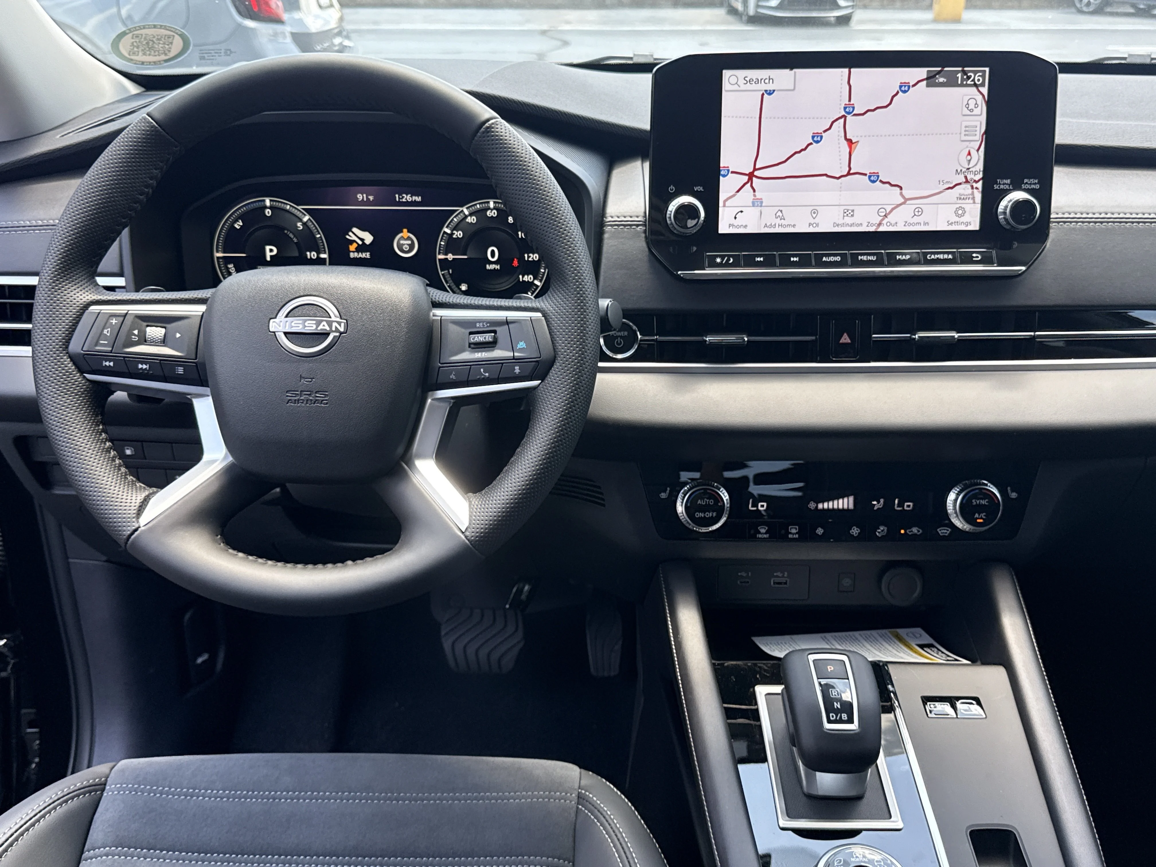 New 2026 Cosmic Black Nissan SL AWD image 15