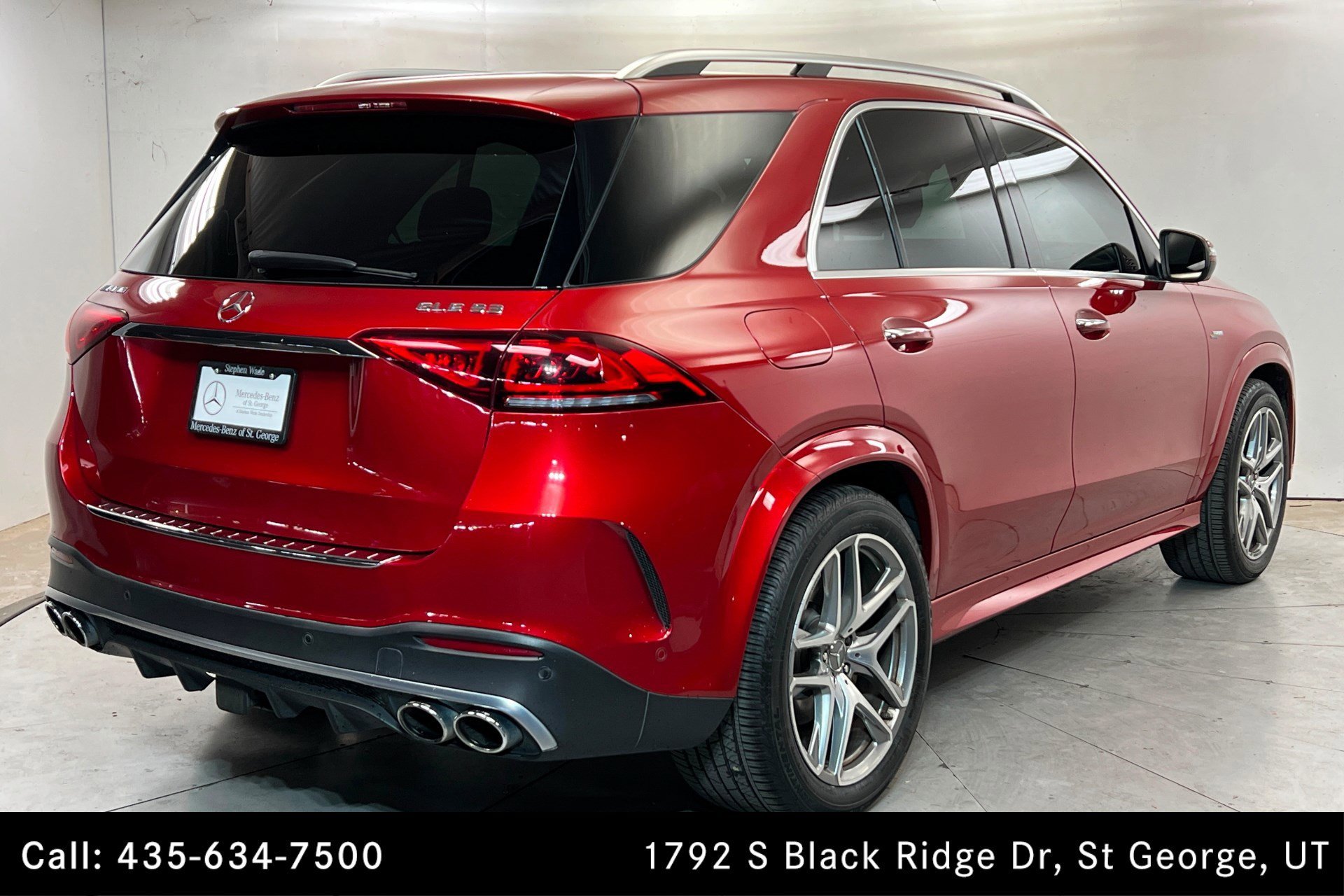 Certified Used 2021 designo Cardinal Red Metallic Mercedes-Benz AMG® GLE 53 image 6