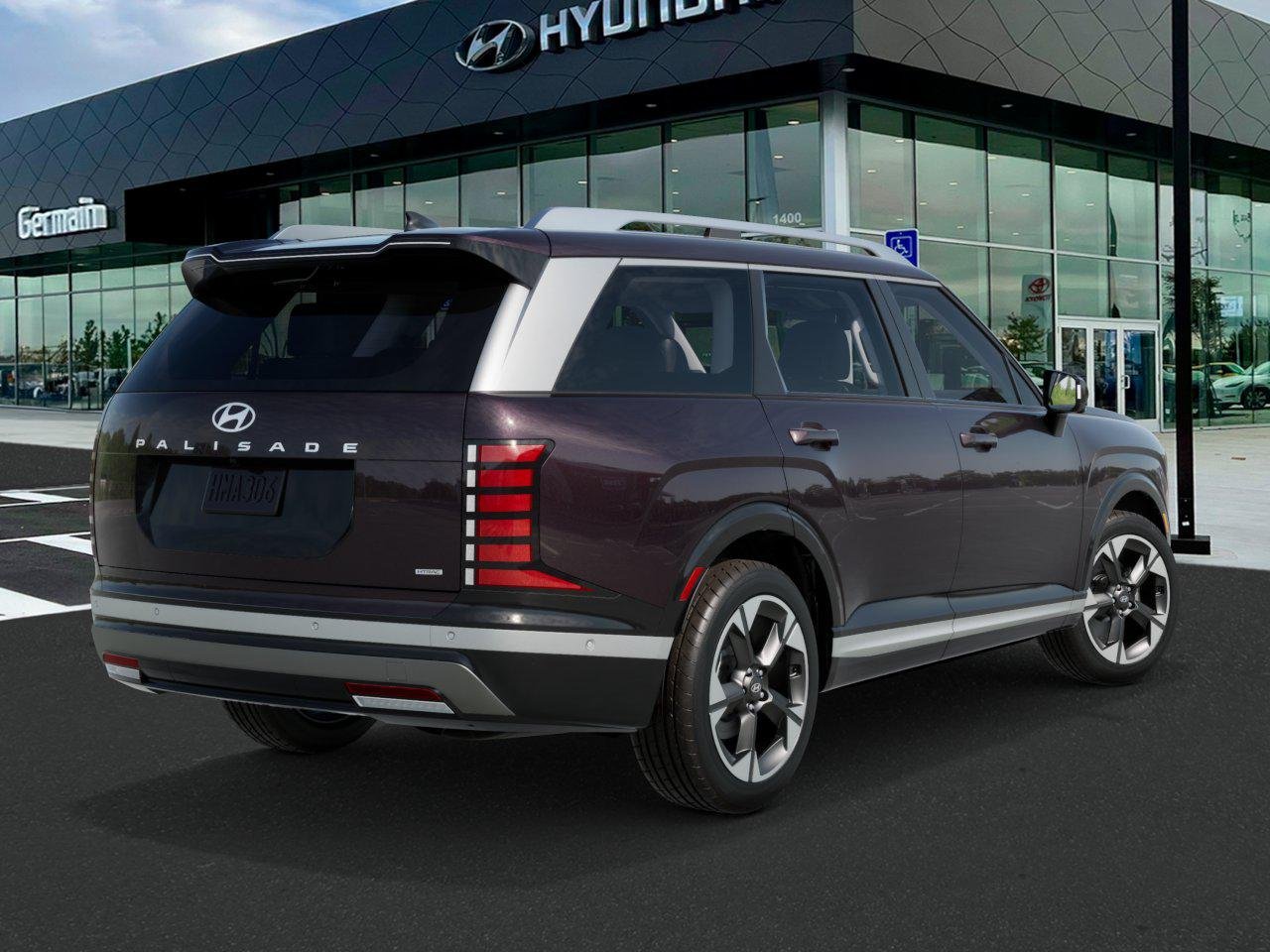New 2027 Galaxy Maroon Pearl Hyundai Limited AWD image 4