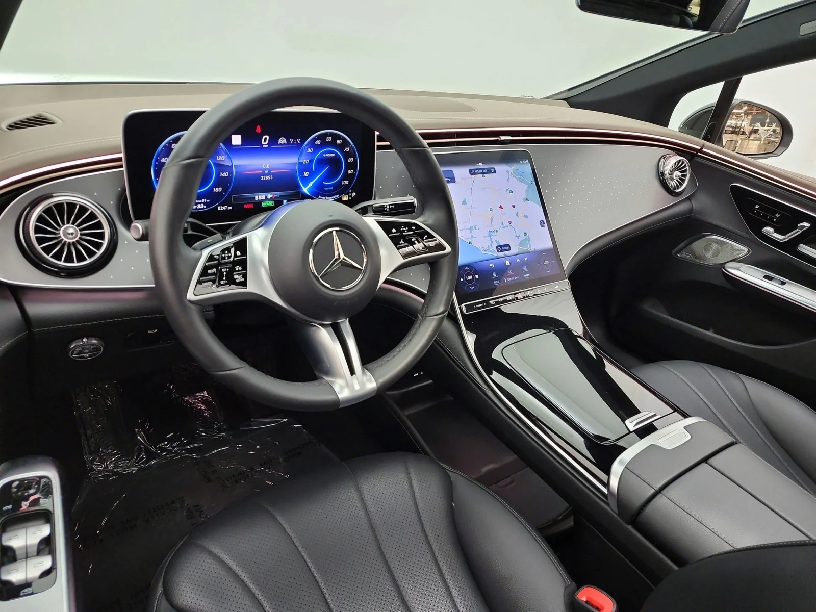 Certified Used 2024 Obsidian Black Metallic Mercedes-Benz EQE 350 4MATIC® Sedan image 14