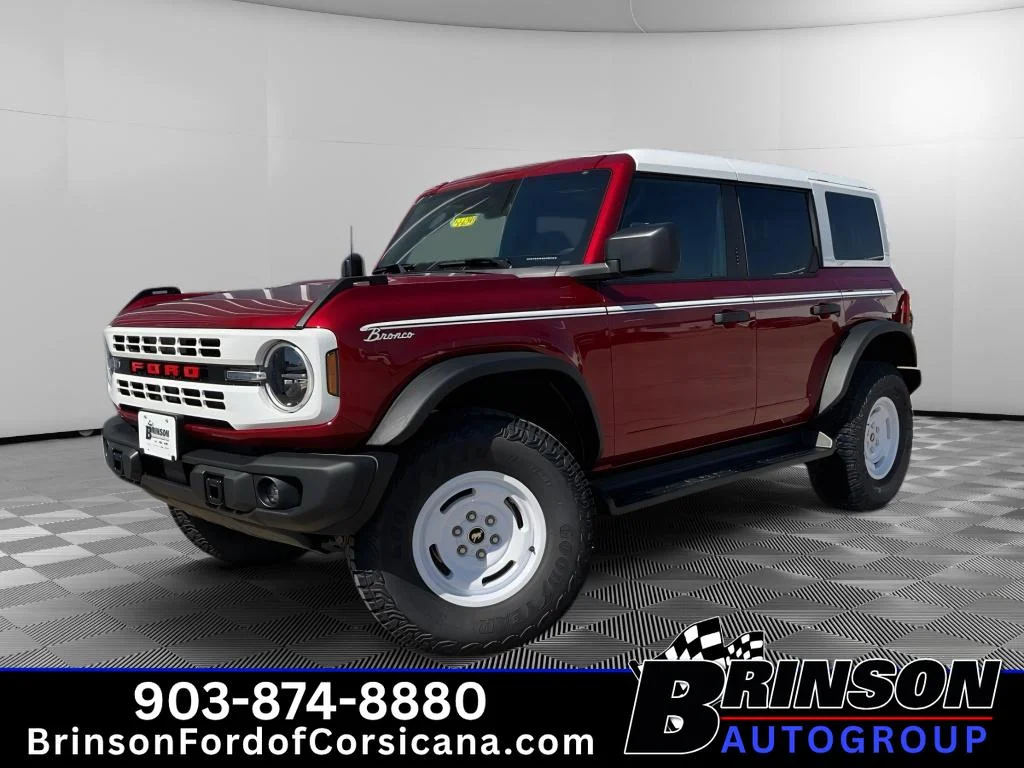 New 2026 Ruby Red Metallic Tinted Clearcoat Ford Heritage Edition image 1