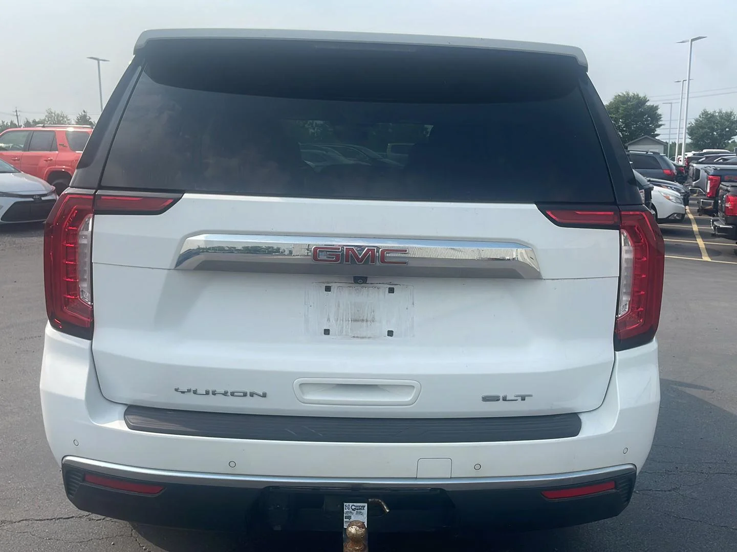 Used 2021 Summit White GMC SLT image 11